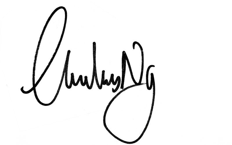 Signature of Charles Ng